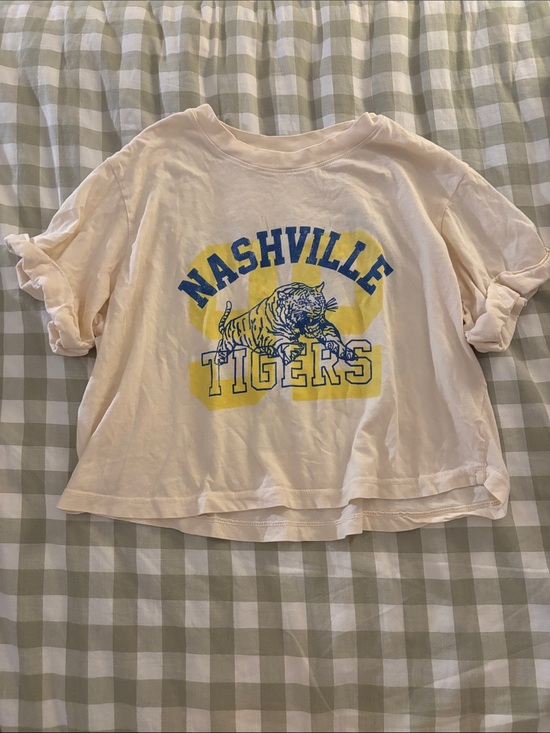 Altar'd State Tops - Altar’d State Nashville Tigers Graphic boxy tee